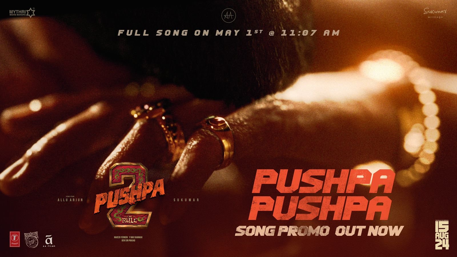 pushpa 2 song out pushpa 2 song out