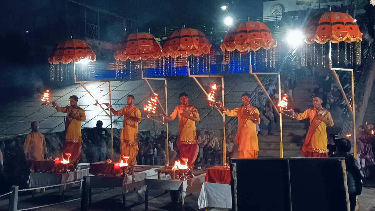 kanpur boat club ganga aarti
