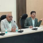 DM Kanpur Jitendra Pratap Singh meeting on Ayushman Card progress.