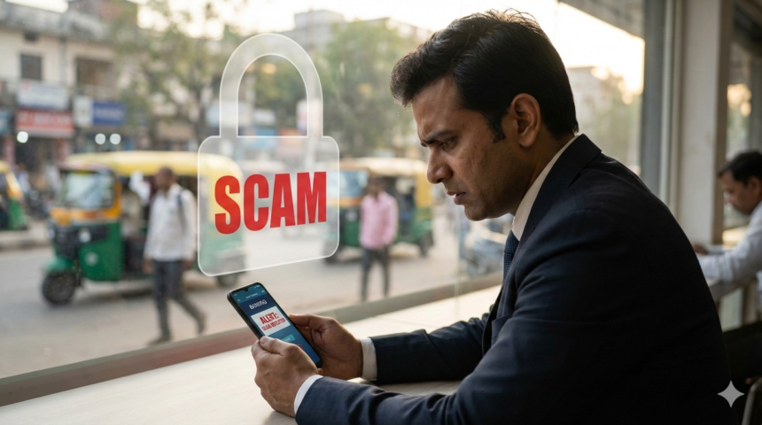 कानपुर में व्यापारी से 17.84 लाख की ठगी की प्रतीकात्मक तस्वीर।