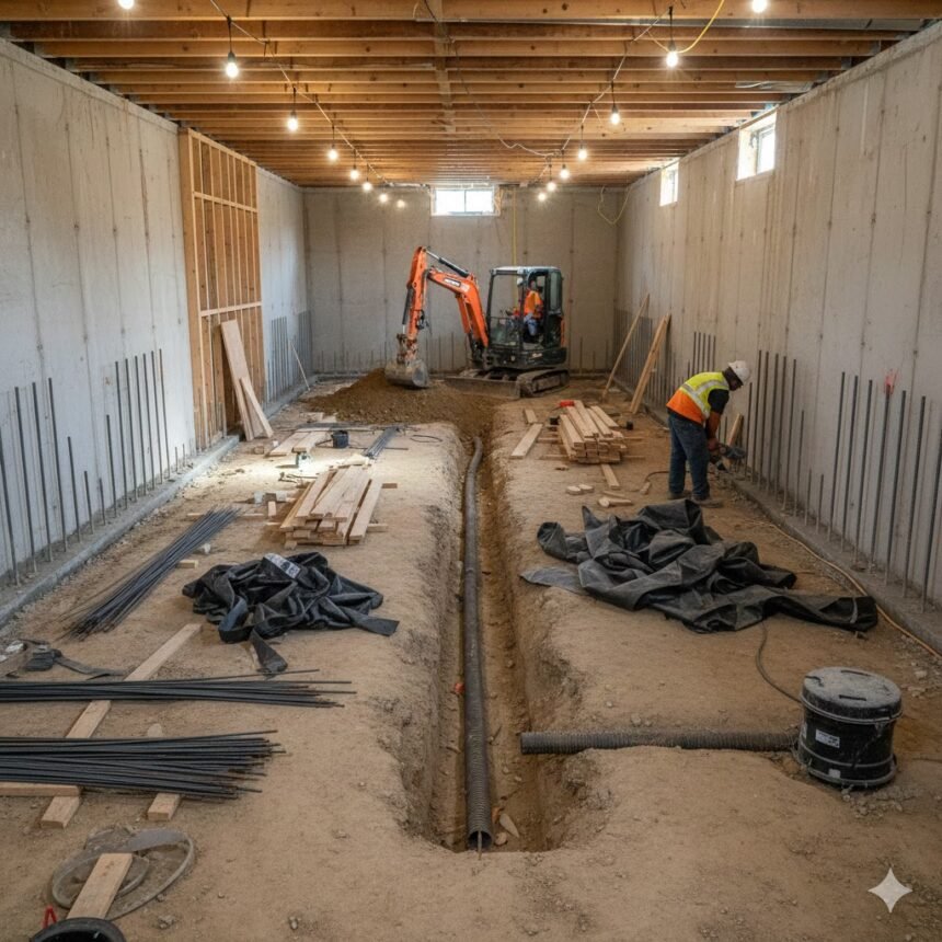 कानपुर के काकादेव में बेसमेंट में संचालित अवैध कोचिंग सेंटर और लटकते बिजली के तार।