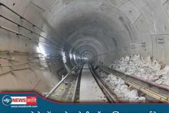 Kanpur Metro Underground Tunnel Third Rail Installation Work Progress