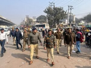 शिवराजपुर ब्लॉक कानपुर में सड़क सुरक्षा जागरूकता गोष्ठी और प्रवर्तन कार्रवाई - हेलमेट सीट बेल्ट चेकिंग 2026