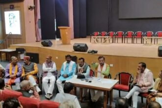 कानपुर में भाजपा प्रदेश अध्यक्ष पंकज चौधरी के भव्य रोड शो की तैयारी और जनसैलाब।