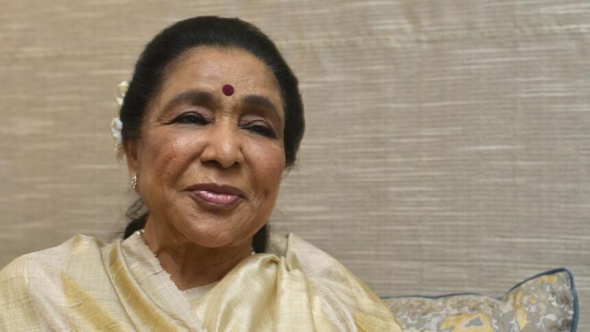 Legendary Singer Asha Bhosle Portrait Tribute.