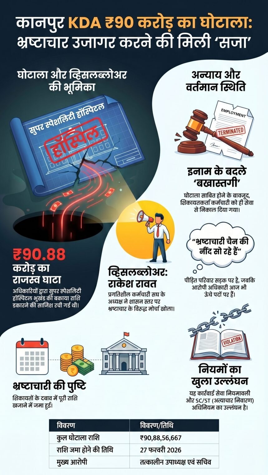 KDA Kanpur 90 Crore Corruption Scam and Rakesh Rawat Case.