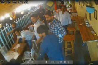 कानपुर के हनुमंत विहार क्षेत्र के एक रेस्टोरेंट में मारपीट की घटना के बाद का सांकेतिक दृश्य।